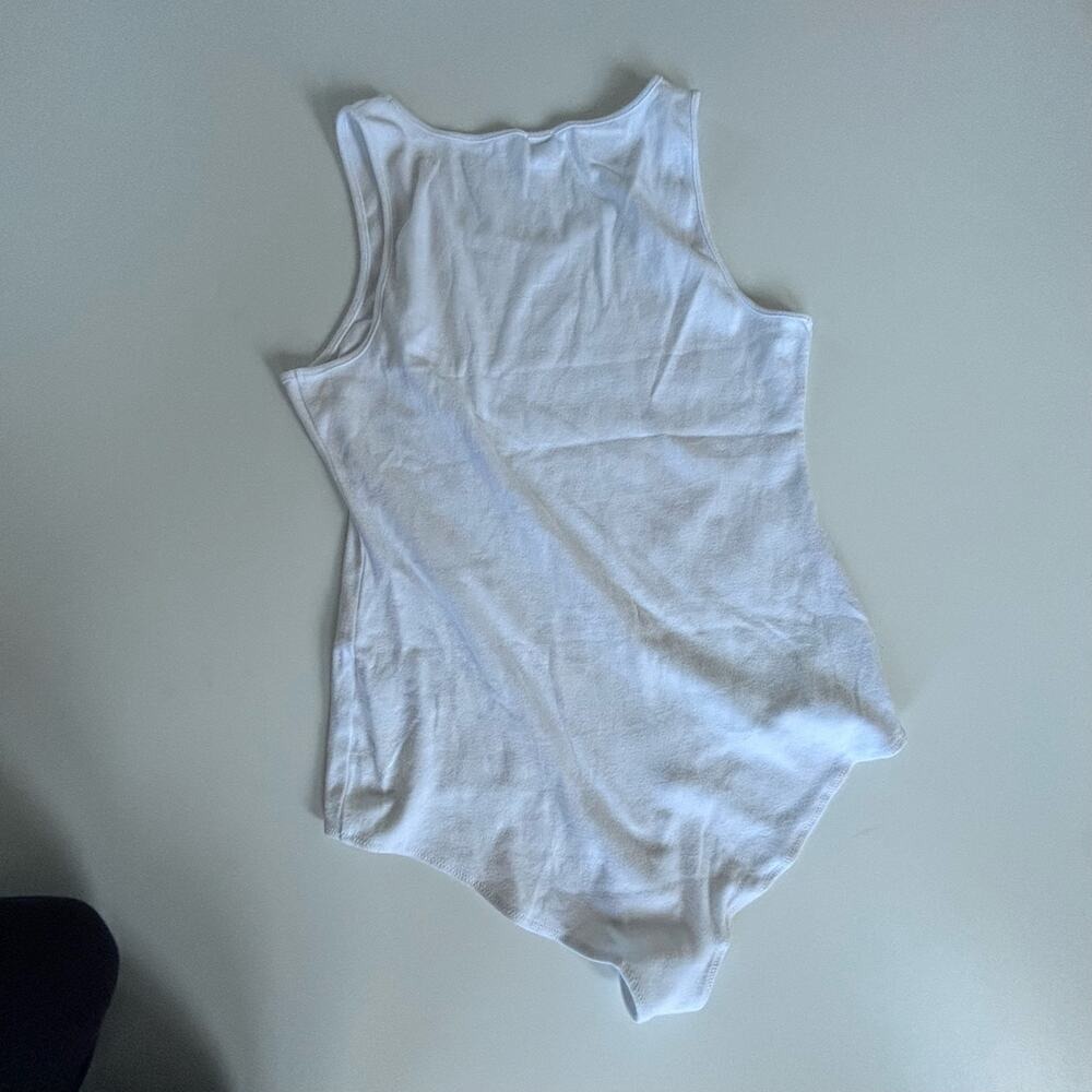 J‎ Crew Bodysuit Tank XL White - Picture 4 of 5